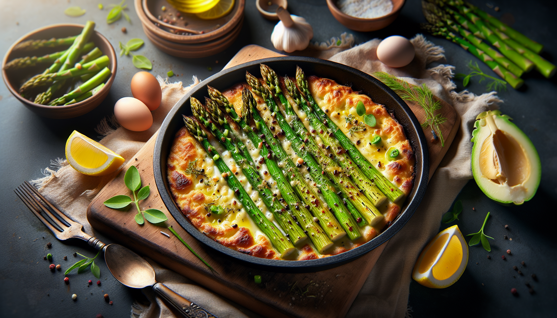 asparagi al forno